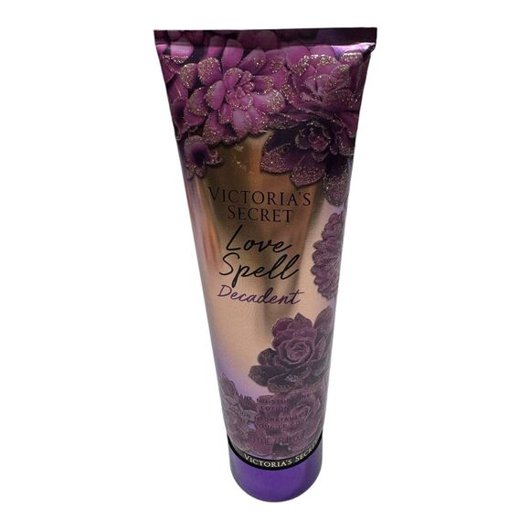 VICTORIA'S SECRET LOVE SPELL - DECADENT - BODY LOTION 8.0 OZ LIMITED EDITION NEW - Picture 3 of 6